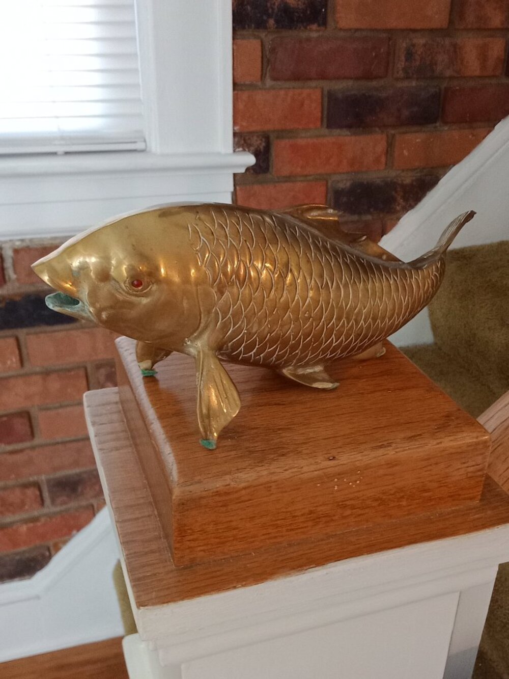 Brass Fish Sculpture